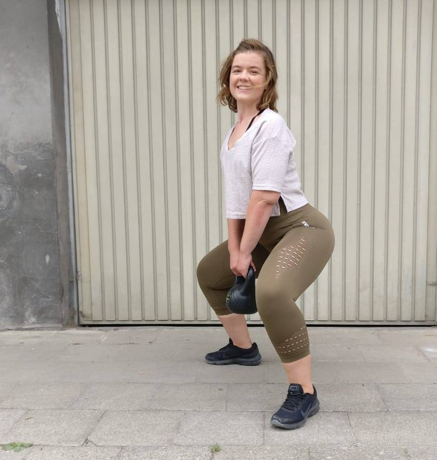 smile and squat